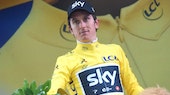 Tour de France 2017 stage one time trial, Geraint Thomas, yellow jersey (Pic: Sirotti)